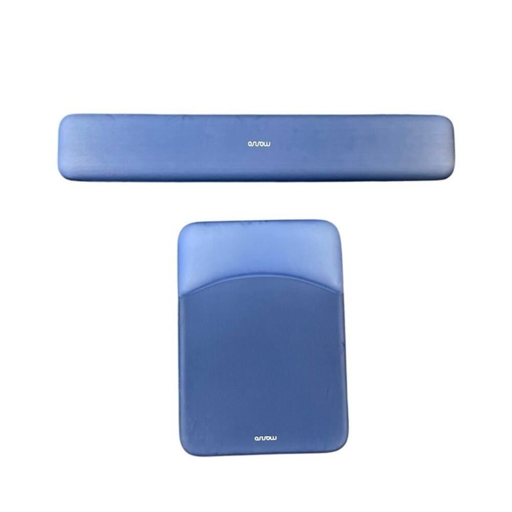 MOSISO Wrist Rest and Mouse Pad Keyboard Set Computer Desk Office Workspace
